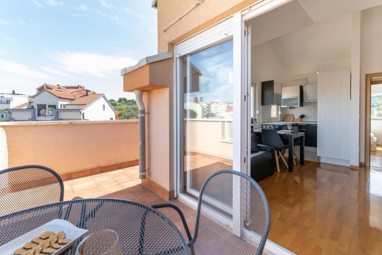 Dalmatia Apartments Ciovo Trogir Bagian luar foto