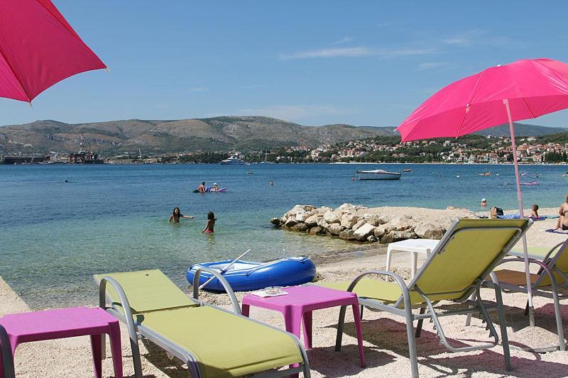 Dalmatia Apartments Ciovo Trogir Bagian luar foto
