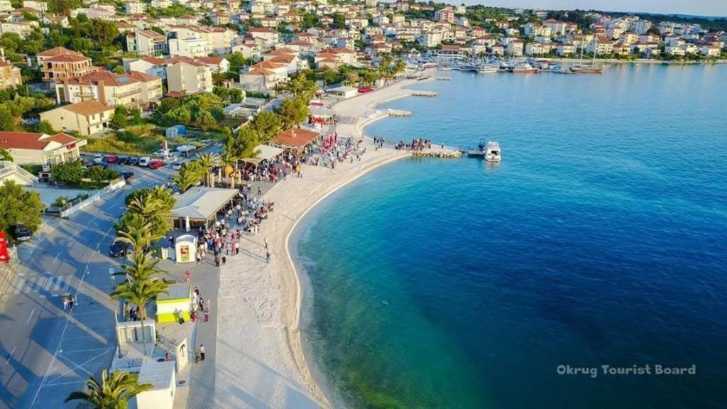 Dalmatia Apartments Ciovo Trogir Bagian luar foto
